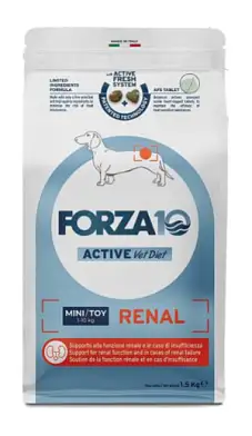 Forza10 Active VetDiet RENAL mini/toy сухой диетический корм для взрослых собак мелких пород, при хронической почечной недостаточности 