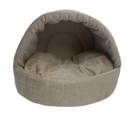 Купить homepet indigo latte №1 домик эстрада бежево-золотистый для собак и кошек