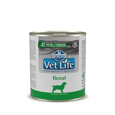 Купить farmina vet life консервы для собак для поддержания функции почек (renal)
